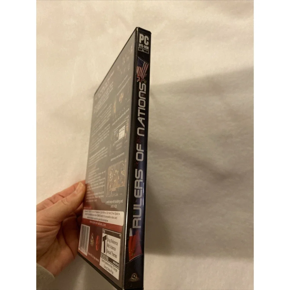Rulers of Nations: Geo-Political Simulator 2 PC 2010 DVD ROM Software Eversim T